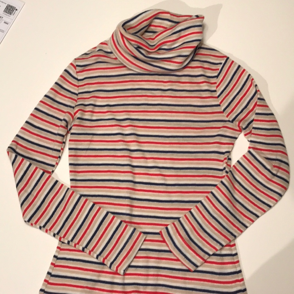 Vintage striped Turtleneck